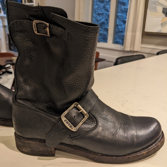 Frye Veronica Short Bootie black 8.5M - Picture 4 of 6